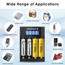Delipow AA/AAA Batteries and Charger Powering Multiple Household Devices