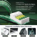 Delipow AA Lithium Battery Button Top Positive Terminal Close-up