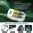 Delipow AAA NiMH Battery Button Top Close-up