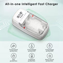 Delipow AAA NiMH Battery Button Top Close-up