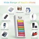 Delipow AAA 1000mAh Batteries and Charger in Solar Lights and Remote Controls