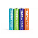 Delipow AAA 1000mAh 1.2V NiMH High Capacity Low Self Discharge Rechargeable Batteries Pre-Charged