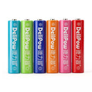 Delipow AAA 1000mAh 1.2V NiMH High Capacity Low Self Discharge Rechargeable Batteries Pre-Charged