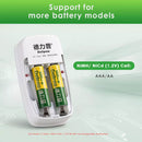 Delipow AAA 1000mAh Batteries Powering Cordless Phone and Remote Control