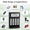 Delipow AAA Batteries and High‑Speed Charger in Use