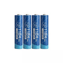 Delipow 4-Pack AAA 1184mWh 1.5V Constant Output Lithium Rechargeable Batteries