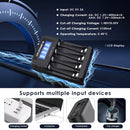 Delipow LCD Charger with USB Power and Adjustable Charging Current