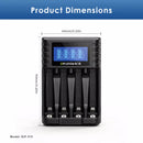 Delipow Universal LCD Charger Safety Protections – Overcharge, Overcurrent, Short Circuit, Reverse Polarity