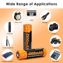 Fenix 21700 4900mAh Battery in LED Flashlight