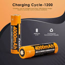 Fenix ARB-L18-4000 Battery Cycle Life Chart 500 Cycles