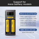 Nitecore Ci2 Charger Compatibility Chart Wide Range Battery Sizes