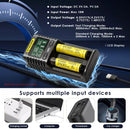 Nitecore UMS2 LCD Screen 2A Fast Charging Current Display