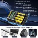 Nitecore UMS4 LCD Screen Display 2A Fast Charging Current