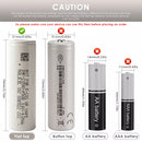 Capacity comparison – P50B (5000mAh) vs P45B (4500mAh) side by side