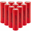 10 pieces LG HE2 18650 battery 2500mAh 20A high drain flat top