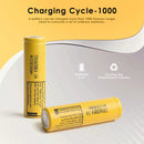 LG HE4 25A 2500mAh battery cycle life and capacity chart