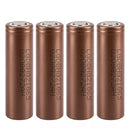 4 pieces LG HG2 Chocolate 18650 battery 3000mAh 20A high drain flat top