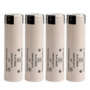 4 pieces Panasonic NCR18650BD 18650 battery 3200mAh 10A protected flat top with protection circuit