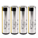4 pieces Panasonic NCR18650BD 18650 battery 3200mAh 10A protected flat top with protection circuit