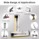 Panasonic 3200mAh protected 18650 battery for flashlight headlamp with overcharge protection