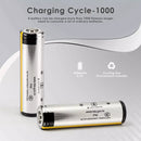 Panasonic NCR18650BD 10A 3200mAh protected battery cycle life and capacity chart