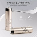 Panasonic NCR18650BD 10A 3200mAh protected battery cycle life and capacity chart