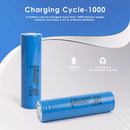 Samsung INR18650-20S 30A 2000mAh cycle life and capacity chart