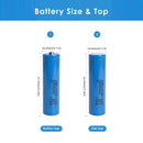 Samsung INR18650-20S 18650 battery dimensions diagram 65mm height 18mm diameter