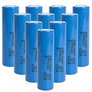10 pieces Samsung INR18650-20S 18650 2000mAh 30A high drain battery flat top