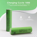 Sony VTC4 30A 2100mAh battery cycle life and capacity chart