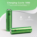 Sony VTC5A 35A 2600mAh battery cycle life and capacity retention chart