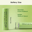 Sunpower 21700 cells arranged in a 5S2P configuration for an e-bike battery pack