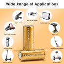 Vapcell 6200mAh 15A 26650 battery connected to a high power resistor load bank for discharge testing.