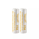 Vapcell F54 21700 5400mAh 10A flat top Li-ion rechargeable batteries 2-pack.
