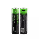 Vapcell P2160A 6000mAh USB-C rechargeable 21700 battery 2-pack with power bank output function.