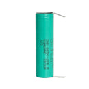 INR18650-20R4 18650 high-drain 2000mAh 20A Li-ion rechargeable battery – available in flat top, button top, spot welded, and wired options.