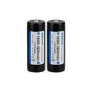 Keeppower 18500 2600mAh protected battery 1 pack P1850C4