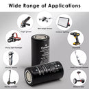 Keeppower IMR18350 battery powering an EDC pocket flashlight on a dark trail