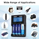 Monitoring Charge on LCD for Flashlight Battery