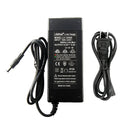  LiitoKala 12.6V 5A Li-ion battery charger for 3S 18650/21700 battery packs with US plug. 100-240V wide voltage input, DC 5.5×2.1mm plug, constant current & voltage fast charging.