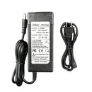 LiitoKala 29.2V 2A LiFePO4 battery charger for 8S LiFePO4 battery packs with US plug. 100-240V wide voltage input, DC 5.5×2.1mm plug, constant current & voltage smart charging.