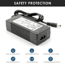 LiitoKala 29.2V 2A LiFePO4 charger featuring constant current & constant voltage (CC/CV) charging, over-current protection, over-voltage protection, and CE/RoHS/FCC safety certifications.