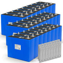LiitoKala 3.2V 100Ah Grade A LiFePO4 prismatic rechargeable battery cell with M6 terminals, 320Wh energy, and 4000+ cycle life for DIY 12V/24V/48V solar storage and RV systems.