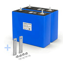 LiitoKala 3.2V 100Ah Grade A LiFePO4 prismatic rechargeable battery cell with M6 terminals, 320Wh energy, and 4000+ cycle life for DIY 12V/24V/48V solar storage and RV systems.