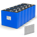 LiitoKala 3.2V 100Ah Grade A LiFePO4 prismatic rechargeable battery cell with M6 terminals, 320Wh energy, and 4000+ cycle life for DIY 12V/24V/48V solar storage and RV systems.