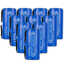 LiitoKala 32700 3.2V 7000mAh 20A LiFePO4 rechargeable flat top battery cell with pre-welded nickel tabs for soldering and DIY battery packs.