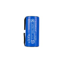 LiitoKala 32700 3.2V 7000mAh 20A LiFePO4 rechargeable flat top battery cell with pre-welded nickel tabs for soldering and DIY battery packs.