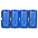 LiitoKala 32700 3.2V 7000mAh 20A LiFePO4 rechargeable flat top battery cell with pre-welded nickel tabs for soldering and DIY battery packs.