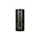 LiitoKala Lii-50A 26650 5000mAh 25A high-drain button top battery cell, featuring ultra-low 22mΩ internal resistance and 600 cycles lifetime.
