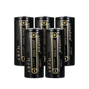 LiitoKala Lii-50A 26650 5000mAh 25A high-drain button top battery cell, featuring ultra-low 22mΩ internal resistance and 600 cycles lifetime.
